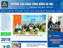 Tablet Screenshot of chn.edu.vn